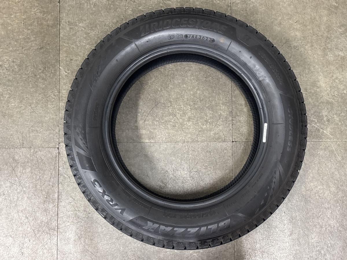 バリ溝】ブリヂストン ブリザック VRX3 165/65R14 2023年製 4本 タンク 