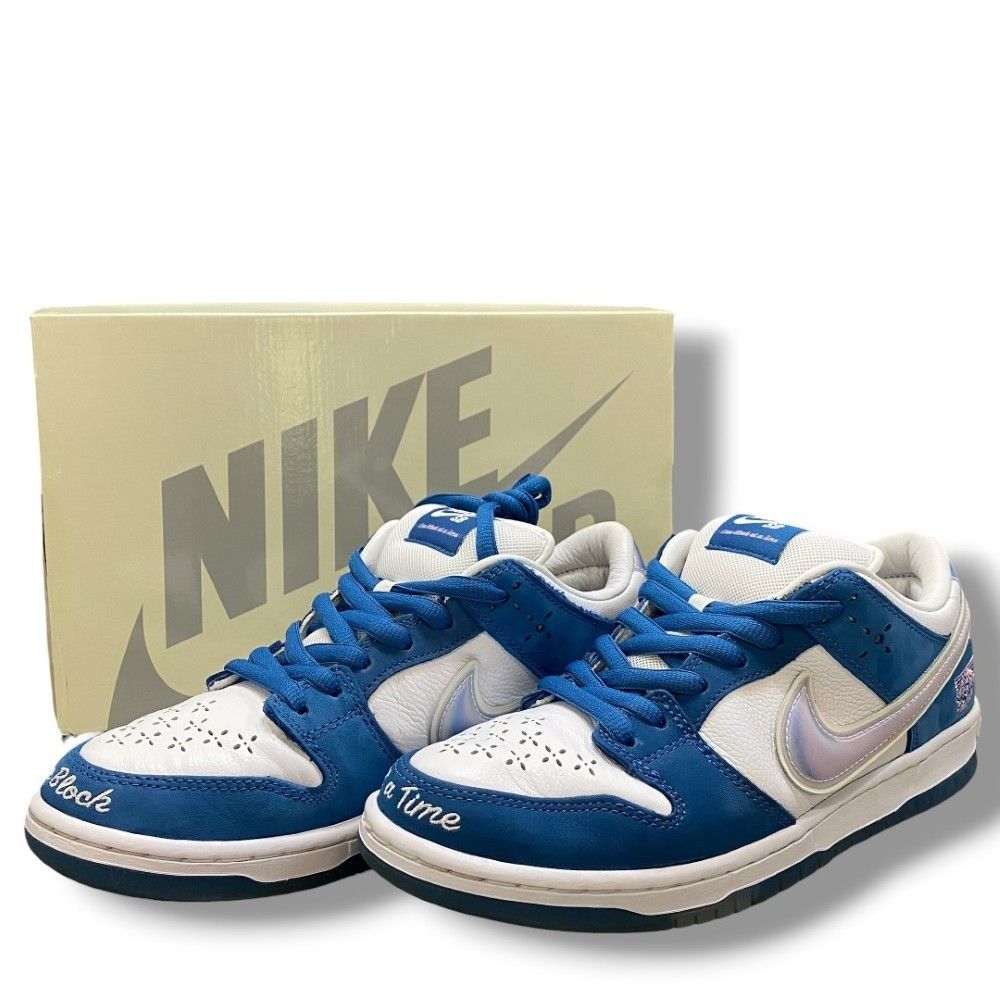27cm NIKE SB × BORN × RAISED DUNK LOW PRO QS One Block At a Time