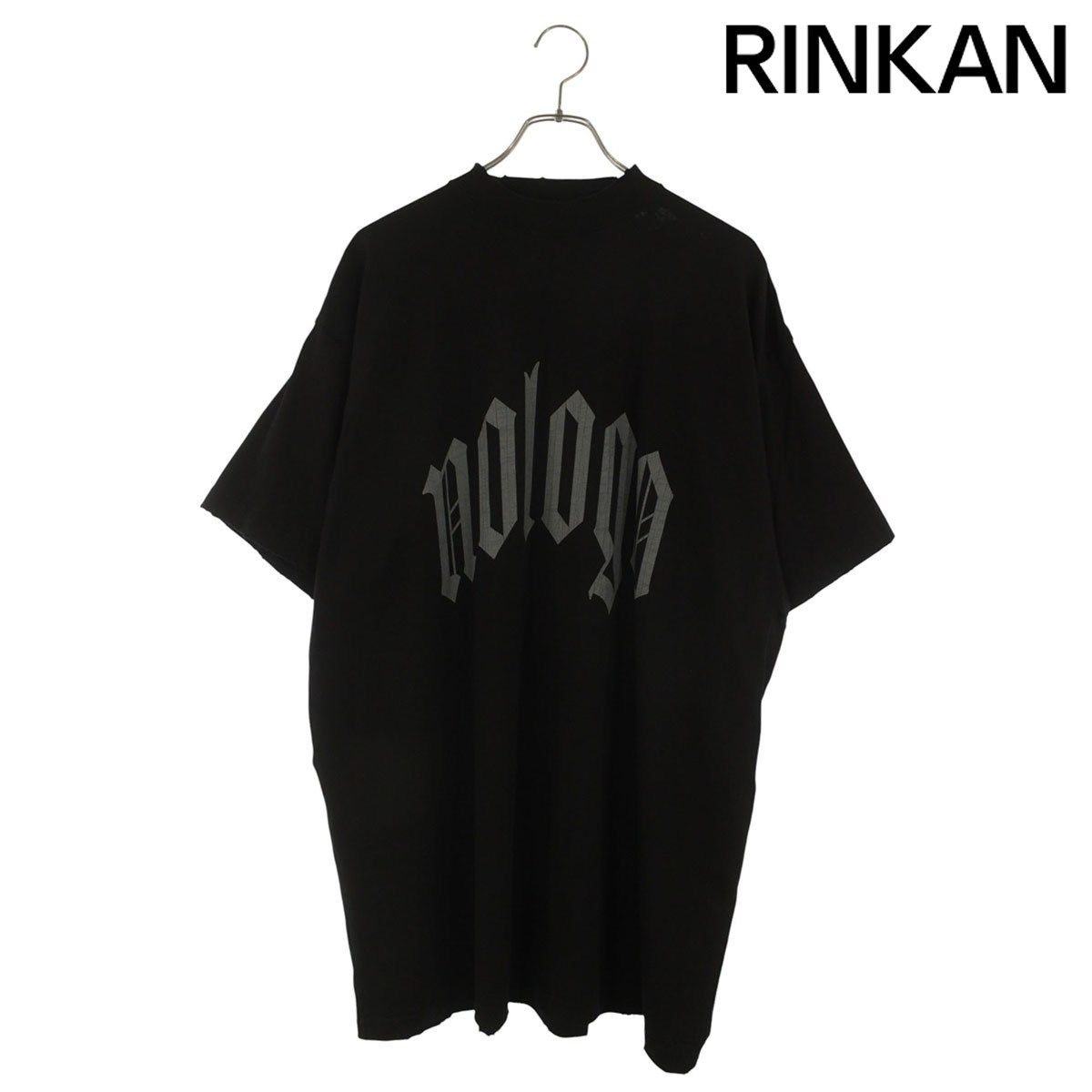 バレンシアガ 787349 TQVP4 ダメージ加工プリントTシャツ メンズ 2