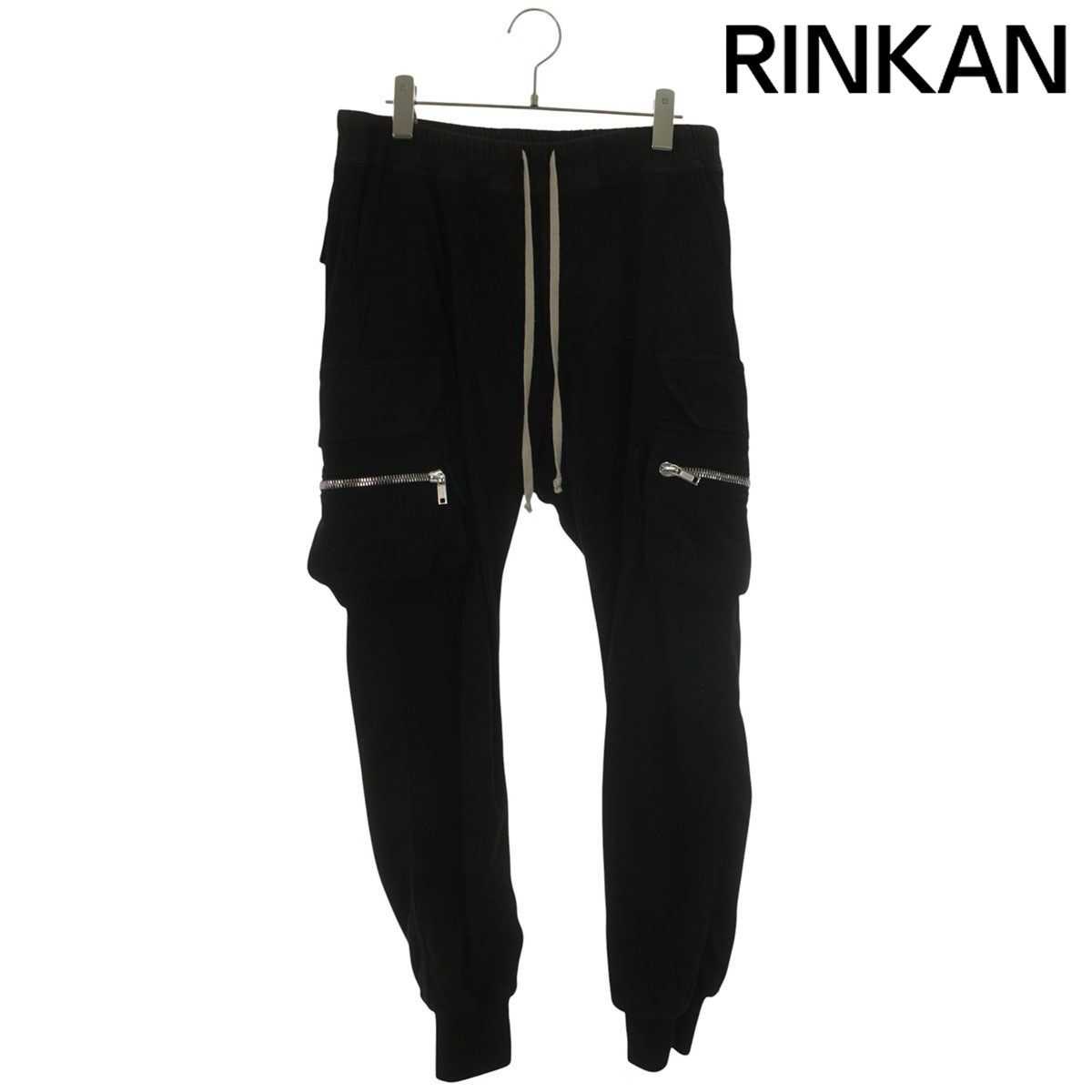 リックオウエンス 24AW MASTODON CARGO PANT RU02D6396-BA マストドンカーゴロングパンツ メンズ 52