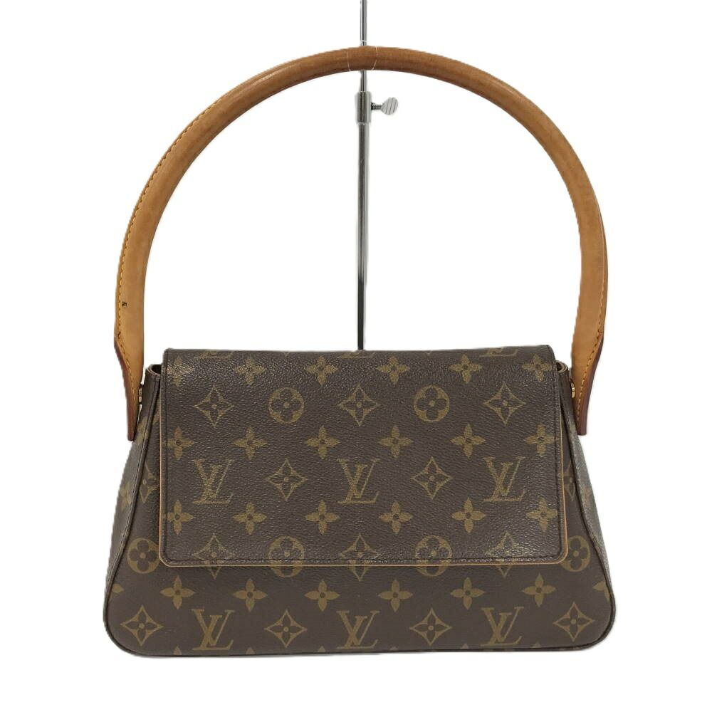 LOUIS VUITTON ミニルーピング モノグラム ハンドバッグ M51147