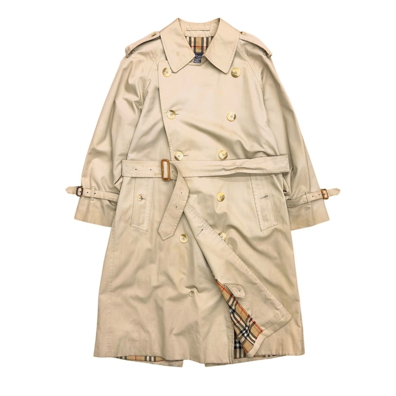【Burberrys】一枚袖　80s トレンチコート　Burberry バーバリー　ベージュ 37,375円