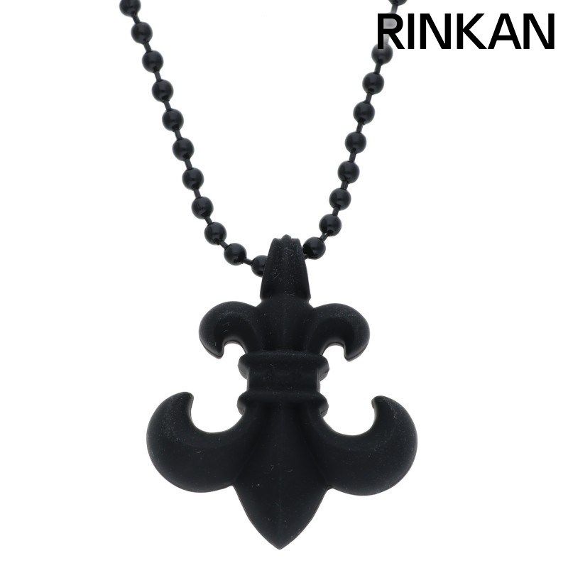 クロムハーツ RUBBER BS FLUER ラバーフレアシリコンラバーネックレス メンズ