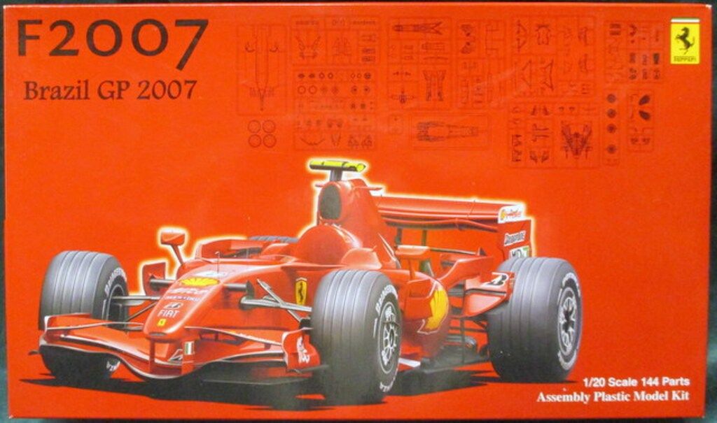 フジミ 1/20 Ferrari F2007 ブラジルGP フジミ1/20 f2007 ブラジルGP k