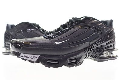 ナイキ NIKE AIR MAX PLUS III BLACK 27cm CJ9684-002 エア マックス プラス 3 メッシュ スニーカー 【ブランド古着ベクトル】【中古】 ▲260523
