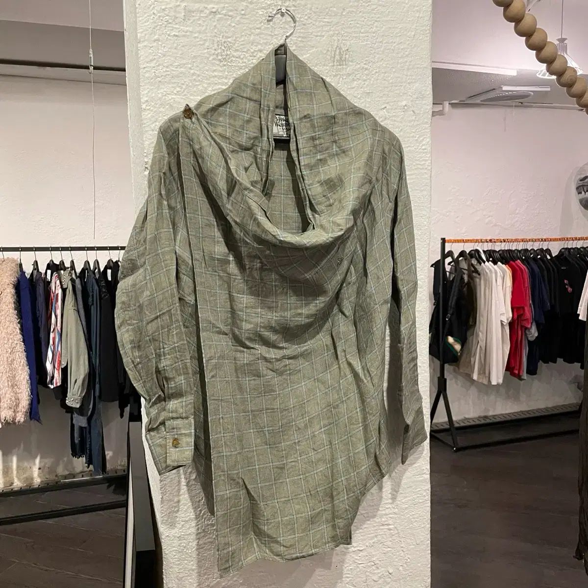 VIVIENNE WESTWOOD MAN ドレープ シャツ