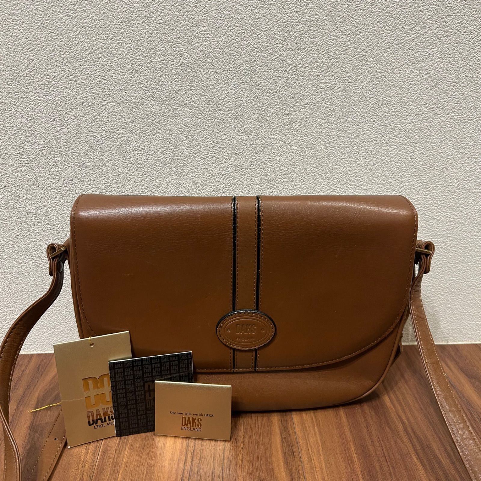 DAKS ダックス レディース メンズ 斜め掛け ショルダーバッグ 