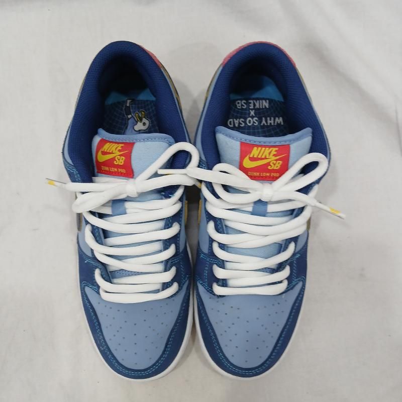 ナイキ WHY SO SAD ? SB DUNK LOW PRM WSS DX5549-400 メンズ 26.0cm