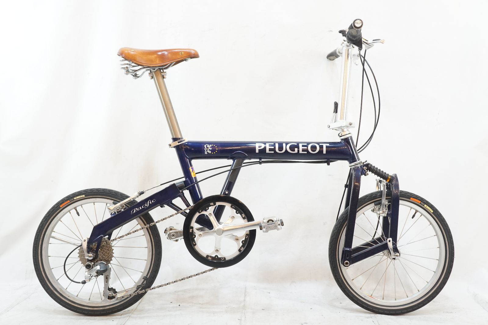 ジャンク PEUGEOT 「プジョー」 PACIFIC 18 2012年頃 18インチ 折り畳み自転車 / バイチャリ浦和ベース