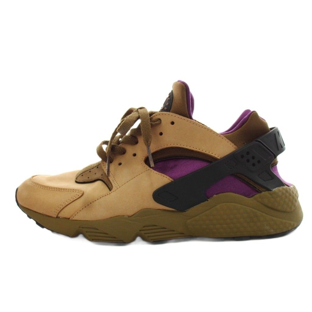 ナイキ NIKE エア ハラチ プラリネ Air Huarache LE Praline スニーカー シューズ US10 28.0cm 茶 ブラウン 紫 パープル DH8143-201 /AN59