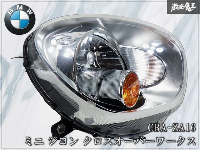 BMWミニ 左 ヘッドライト CBA-ZA16 030126760200 クーパー クロスオーバーR60