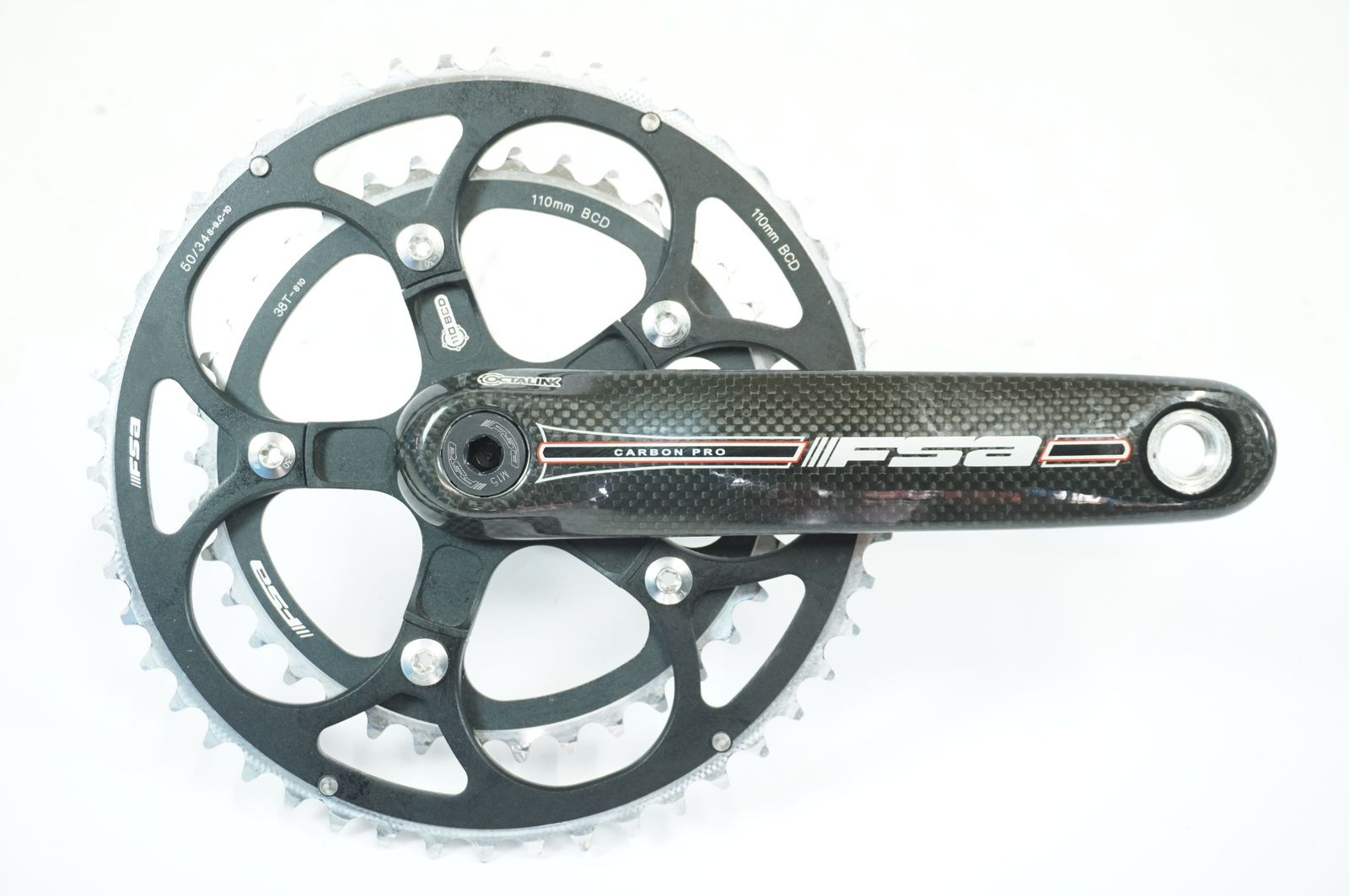FSA 「エフエスエー」 CARBON PRO 50-38T 170mm クランク / バイチャリ宇都宮店