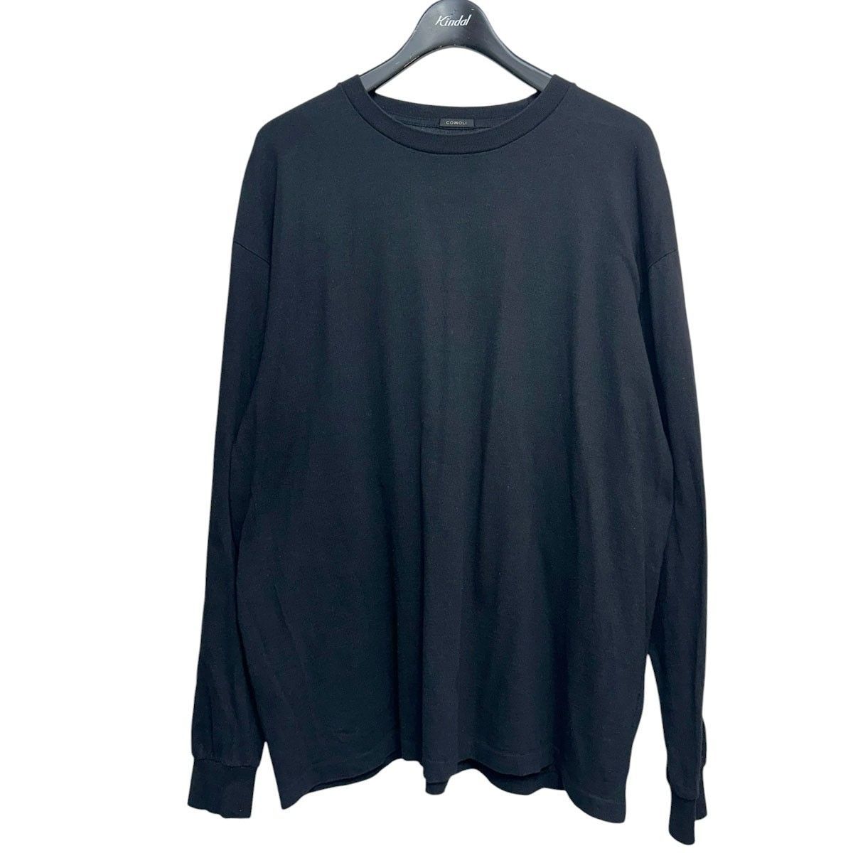 COMOLI 空紡天竺長袖Tシャツ V01-05004 8071000177902