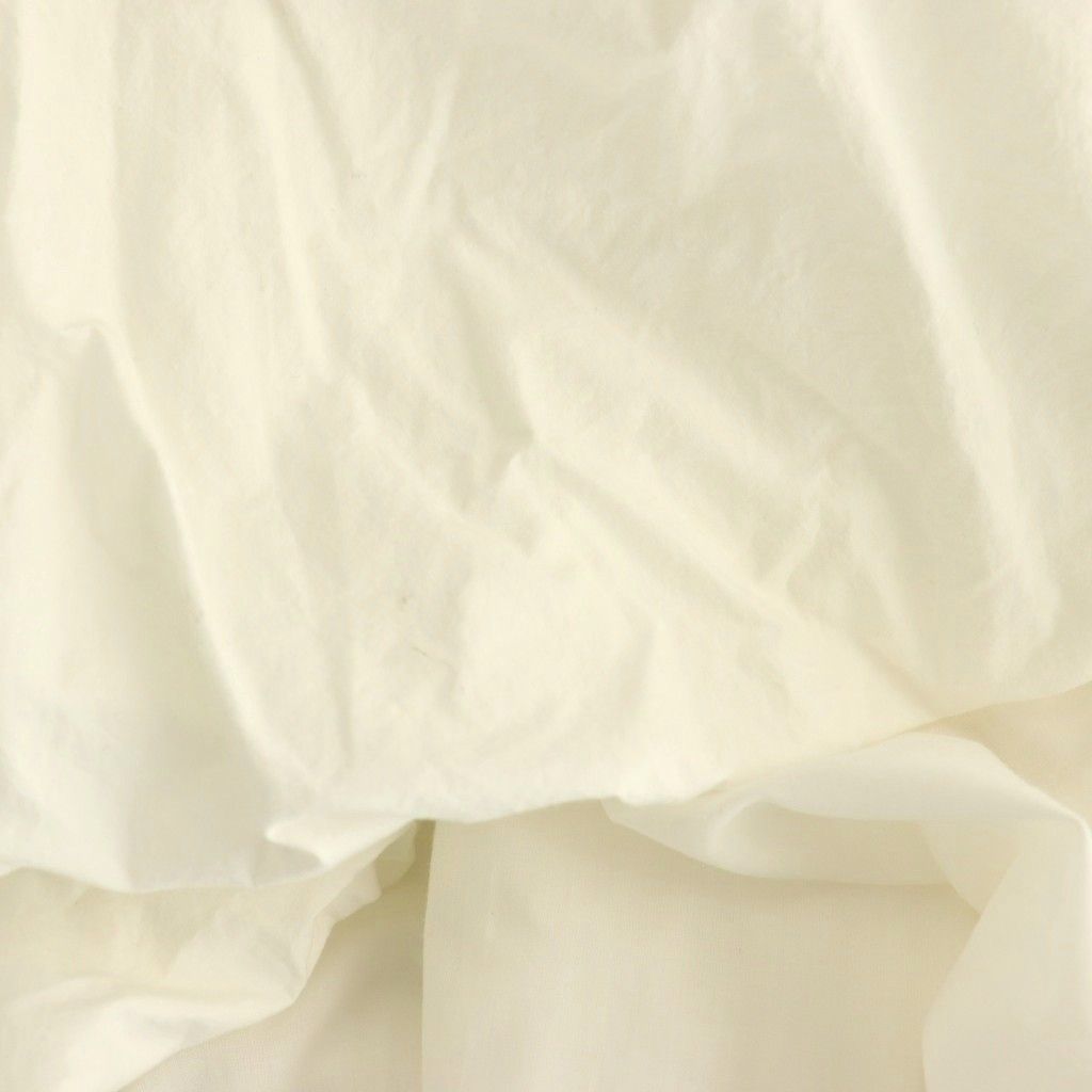エンフォルド ENFOLD 24SS SOLID WAVE TUCK SKIRT スカート フレア 