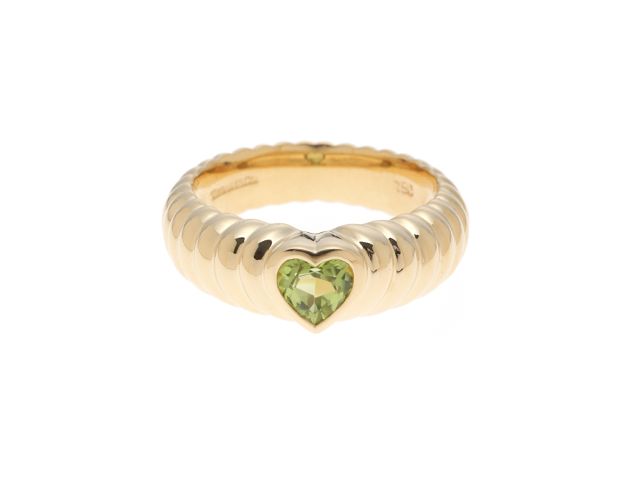 TIFFANY&Co. ティファニー ジュエリー リブドフレンドシップR/YG/PR/5.7g/#9.5 貴金属･宝石 リング・指輪 K18ゴールド K18/K18 ゴールド レディース【中古】