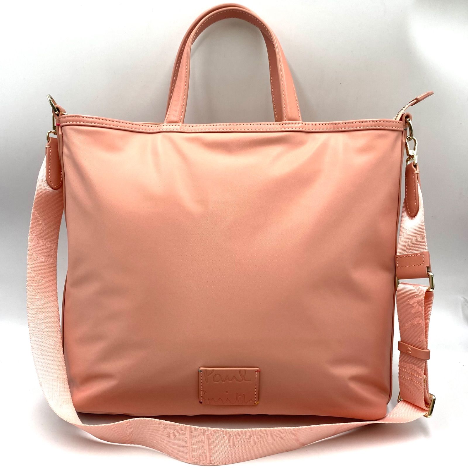 美品 Paul Smith ポールスミス ナイロン 2WAYバッグ ハンドバッグ 