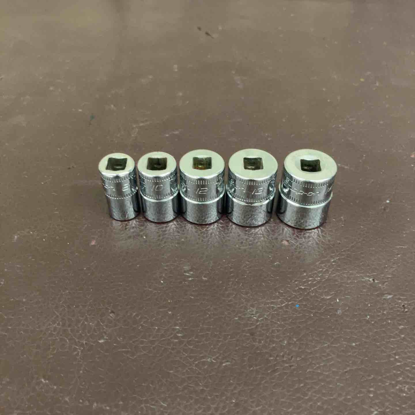 【中古品】 スナップオン(Snap-on) 1/4 シャローソケット TMMD8～14 5個まとめ 【東大和店】