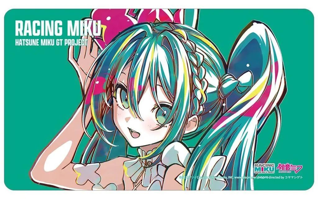 新品】デスクマット レーシングミク 2025Ver. Ani-Art 第2弾 マルチ