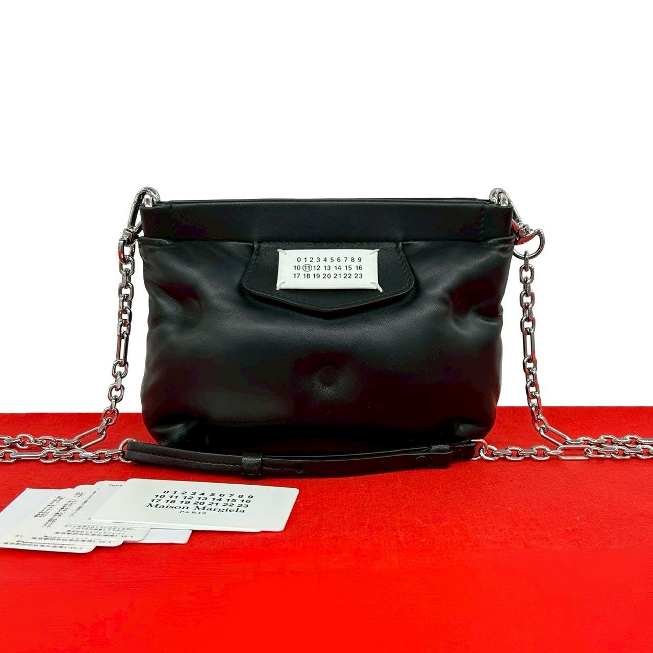 極 美品 MAISON MARGIELA メゾンマルジェラ グラムスラム レザー 本革