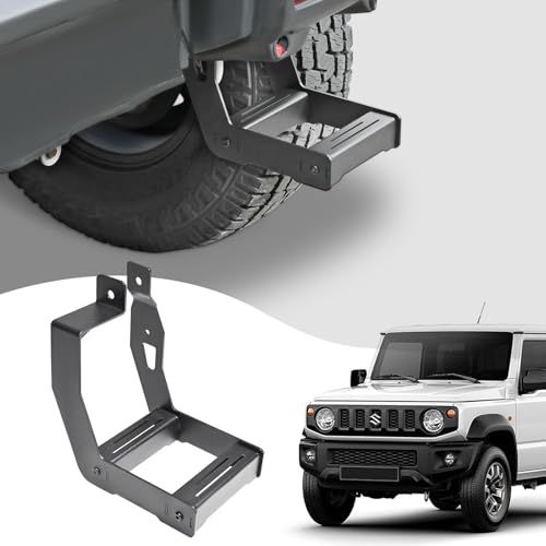 ジムニ JB74 車用ドアステップ リアステップ JB74W/JC74W対応 補助フットペダル 取り付け簡単 滑り止め 洗車補助ステップ 多機能ペダルkk