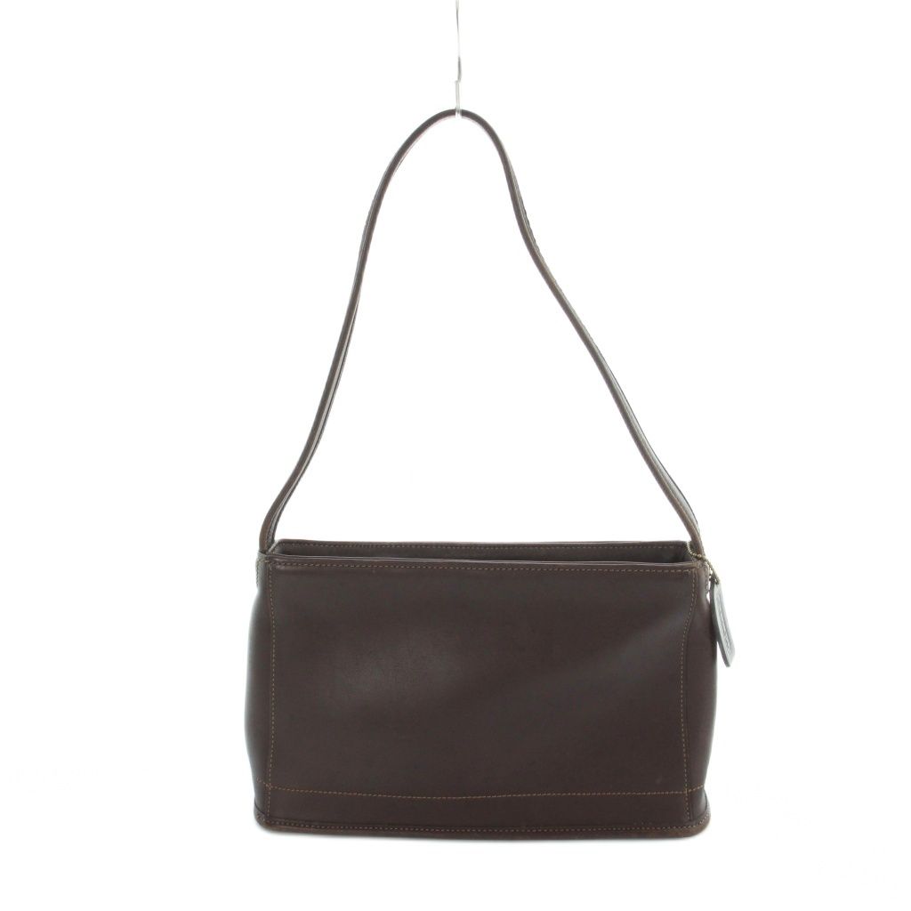 コーチ COACH オールド 9309 ワンショルダーバッグ ロゴ レザー ヴィンテージ 茶 ブラウン ■GY18 /MQ