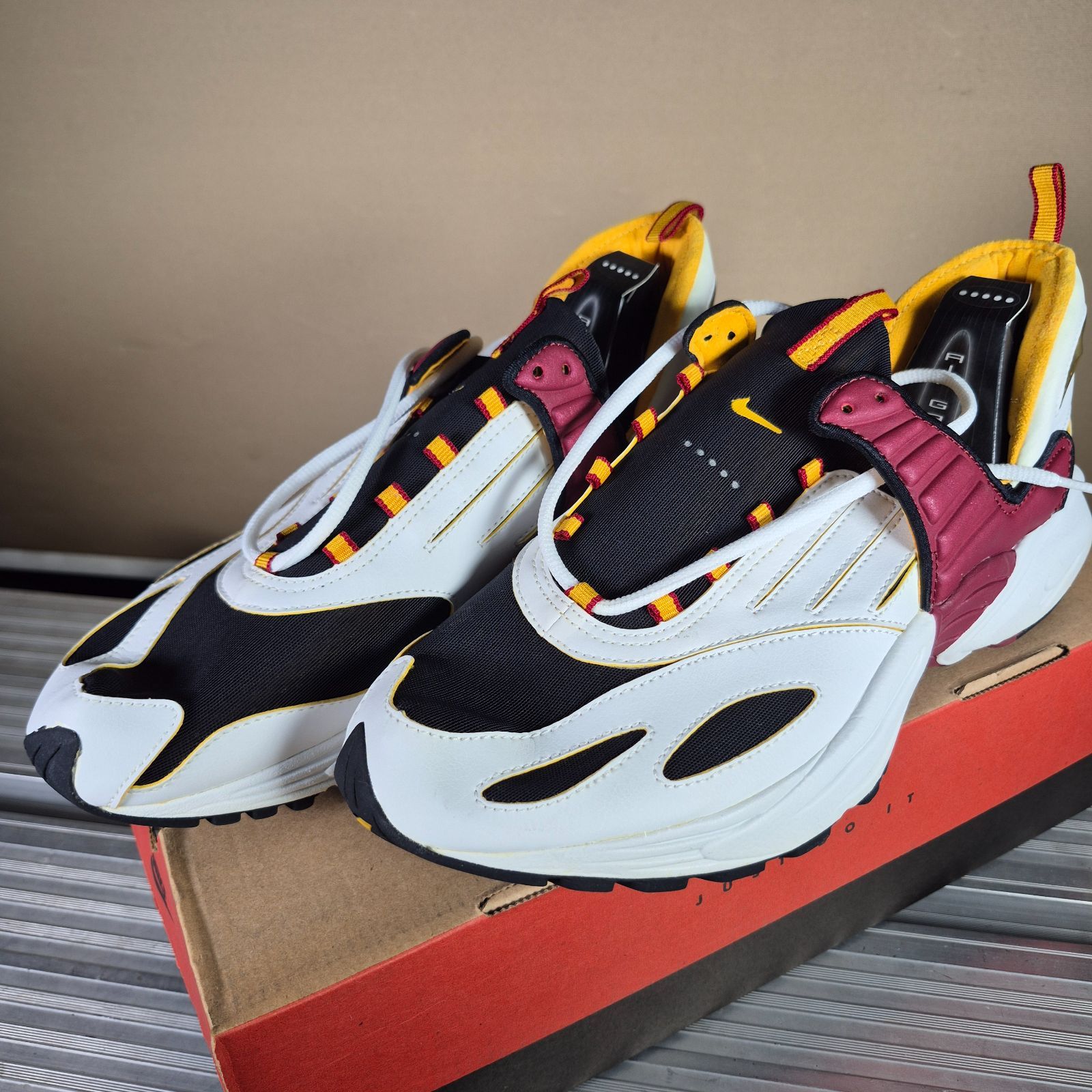 【ラストサイズ！】1999 NIKE AIR GAUNTLET【104175-111】US9.5 ☆箱付きデッドストック