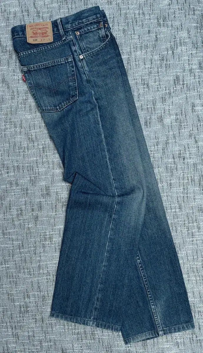 W29 03年式 ヴィンテージ リーバイス 539 ミディ Indigo デニム パンツ