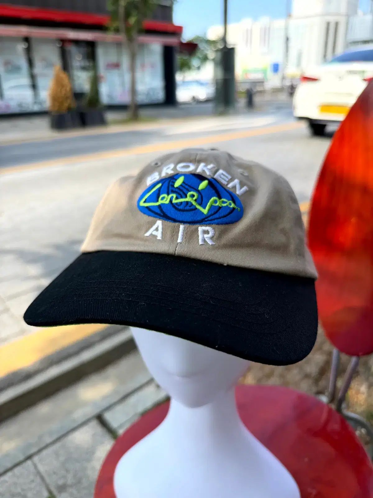 ヴィンテージ BROKEN AIR ボールキャップ