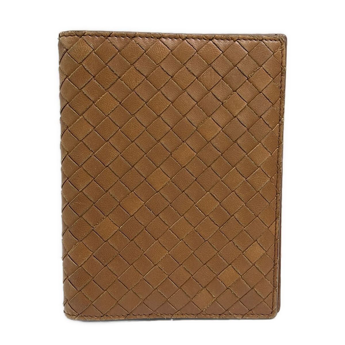 BOTTEGA VENETA(ボッテガヴェネタ) 手帳美品 イントレチャート 115638 ブラウン レザー