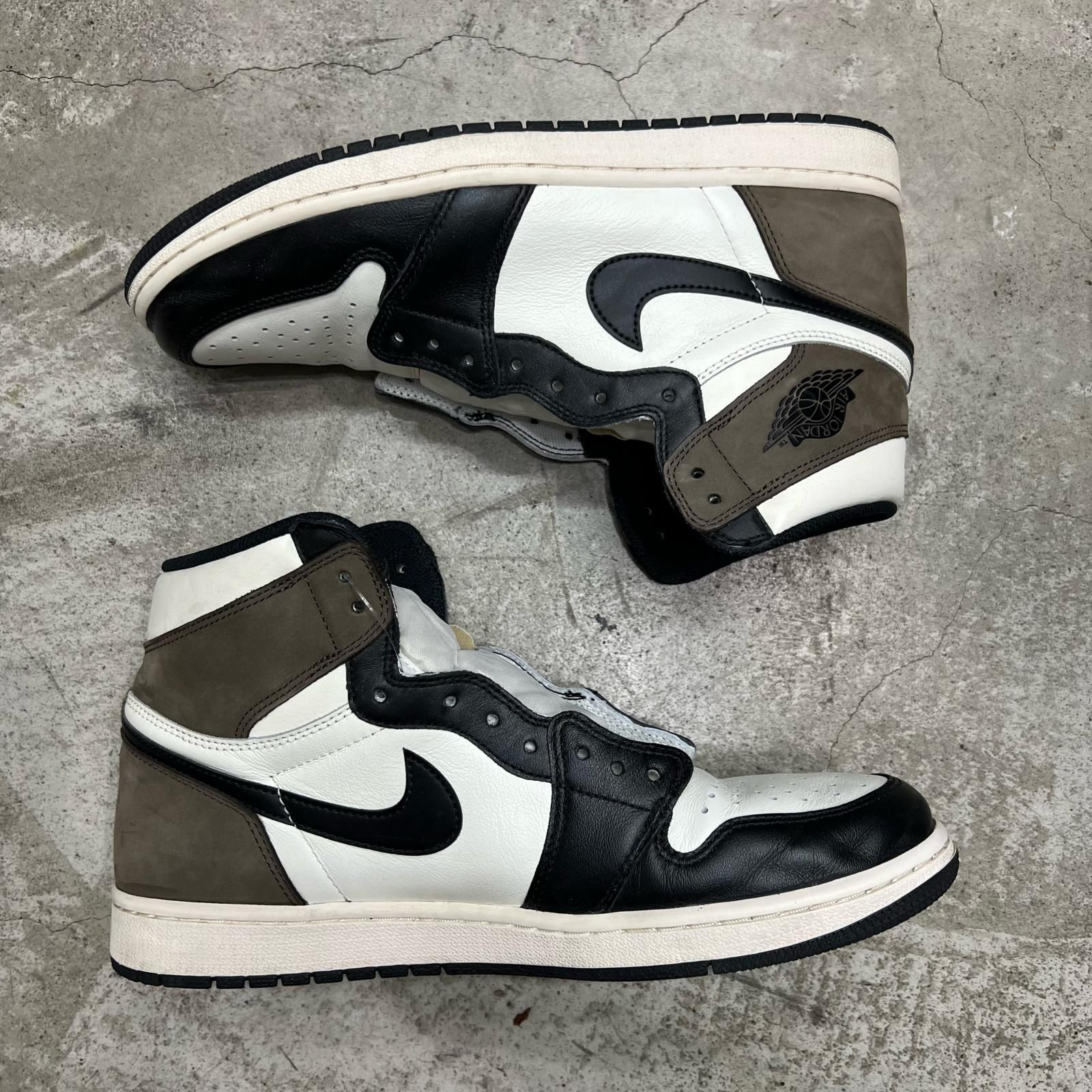 NIKE Air Jordan 1 High OG Sail Dark Mocha Black ジョーダン1 モカ 