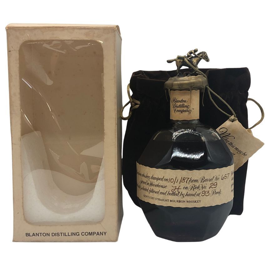 ブラントン シングルバレル 750ml 0 箱 Blanton's ウイスキー 46.5
