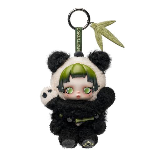 【POP MART 公式ストア】SKULLPANDA Lazy Panda ぬいぐるみペンダント skullpanda スカルパンダ すかるぱんだ ポップマート ぬいぐるみ ドール おもちゃ ソフビ人形 キーホルダー ブラインドドール ギフト 35580d8c