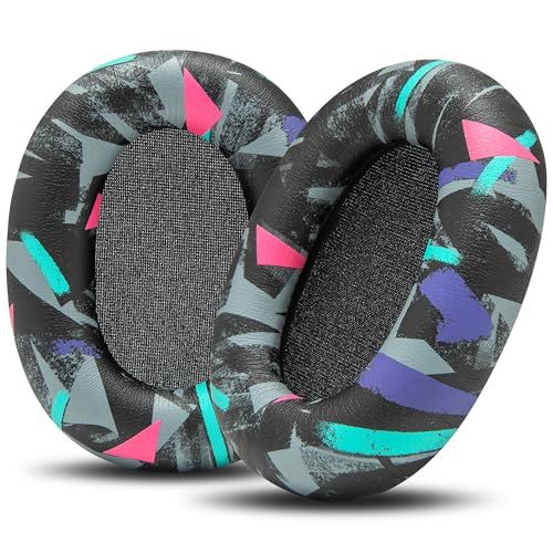 WC PadZ XM6 ? Wicked Cushions製、ソニーWH-1000XM6ヘッドホン用高品質交換用イヤーパッド | 快適性向上、耐久性に PUレザー素材 遮音性 |90年代の黒e 04c6eba0
