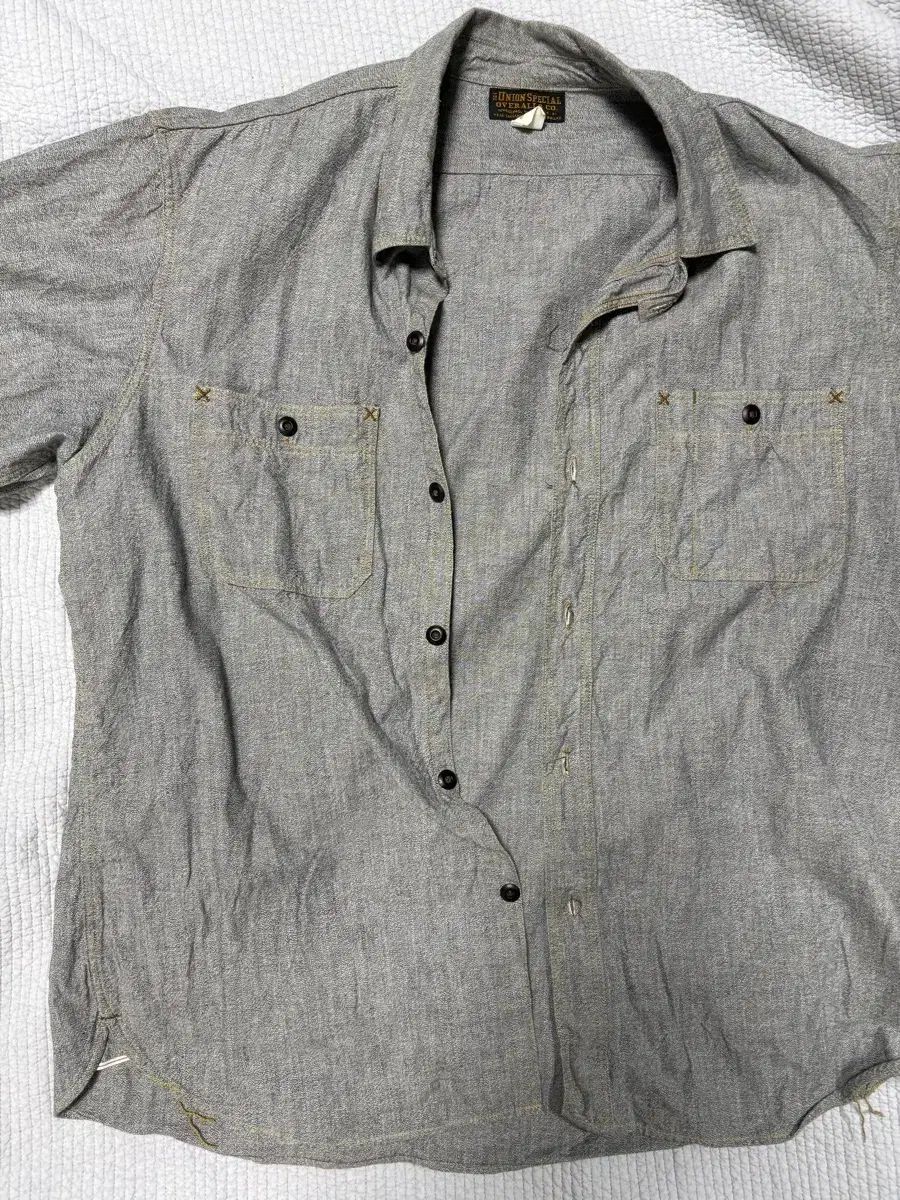 (18) FREEWHEELERS(フリーホイーラーズ) ニールシャツ 白ペッパー 出品