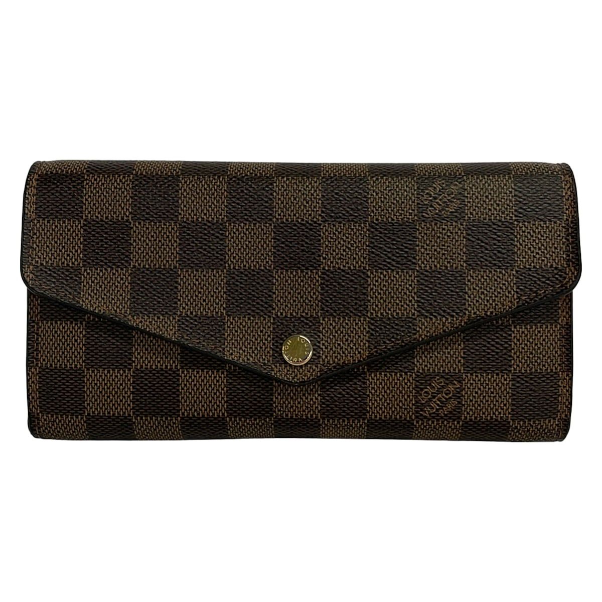 LOUIS VUITTON(ルイヴィトン) 長財布 ダミエ ポルトフォイユサラ N63209 エベヌ