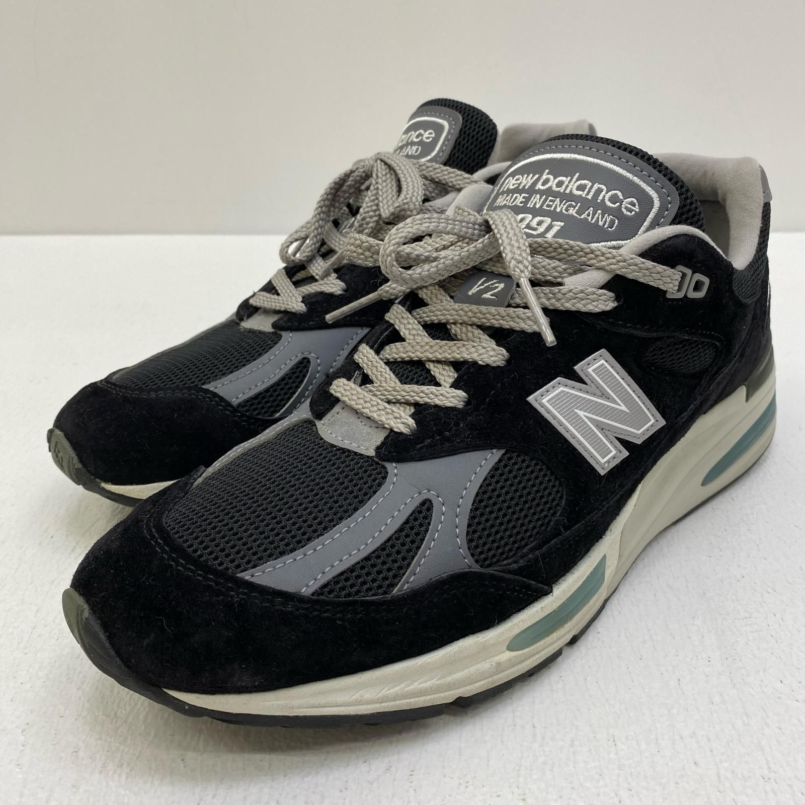 【加古川店】 中古 NEW BALANCE | ニューバランス スニーカー 991V2 U991BK2 ブラック 【126】