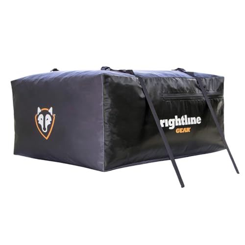 【正規品】 ルーフボックス ルーフバッグ ［ ルーフレール不要 防水 ］ 280L 大容量 Rightline Gear ライトライン キャンプ アウトドア A4サイズにたためる Mサイズ ブラック - 日本語説明書付＊mn 5d3bf1dc