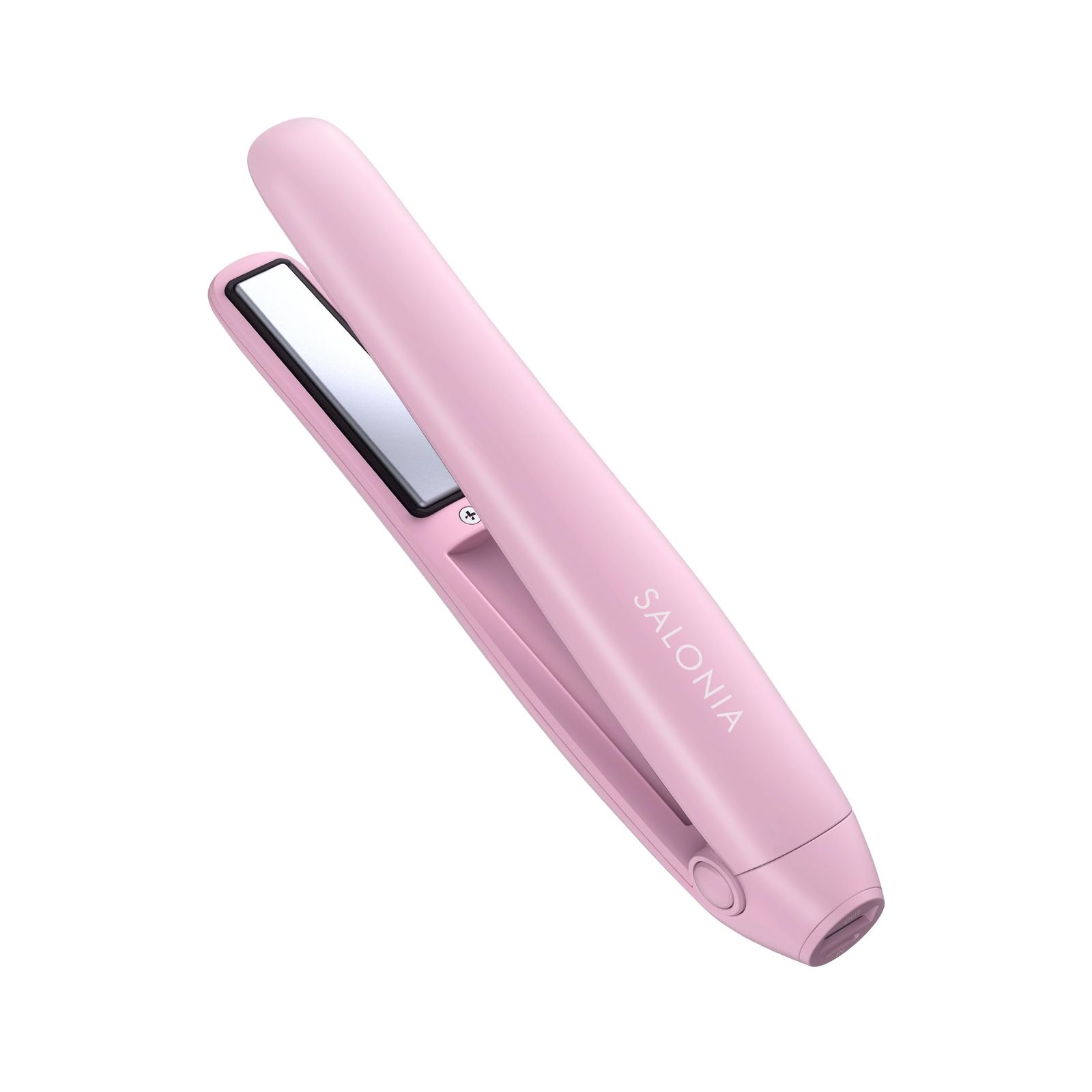 SALONIA サロニア コードレス ストレートアイロン 12mm ヘアアイロン 機能搭載 軽量 前髪 SAL25119PK ピンクY b4a393c6