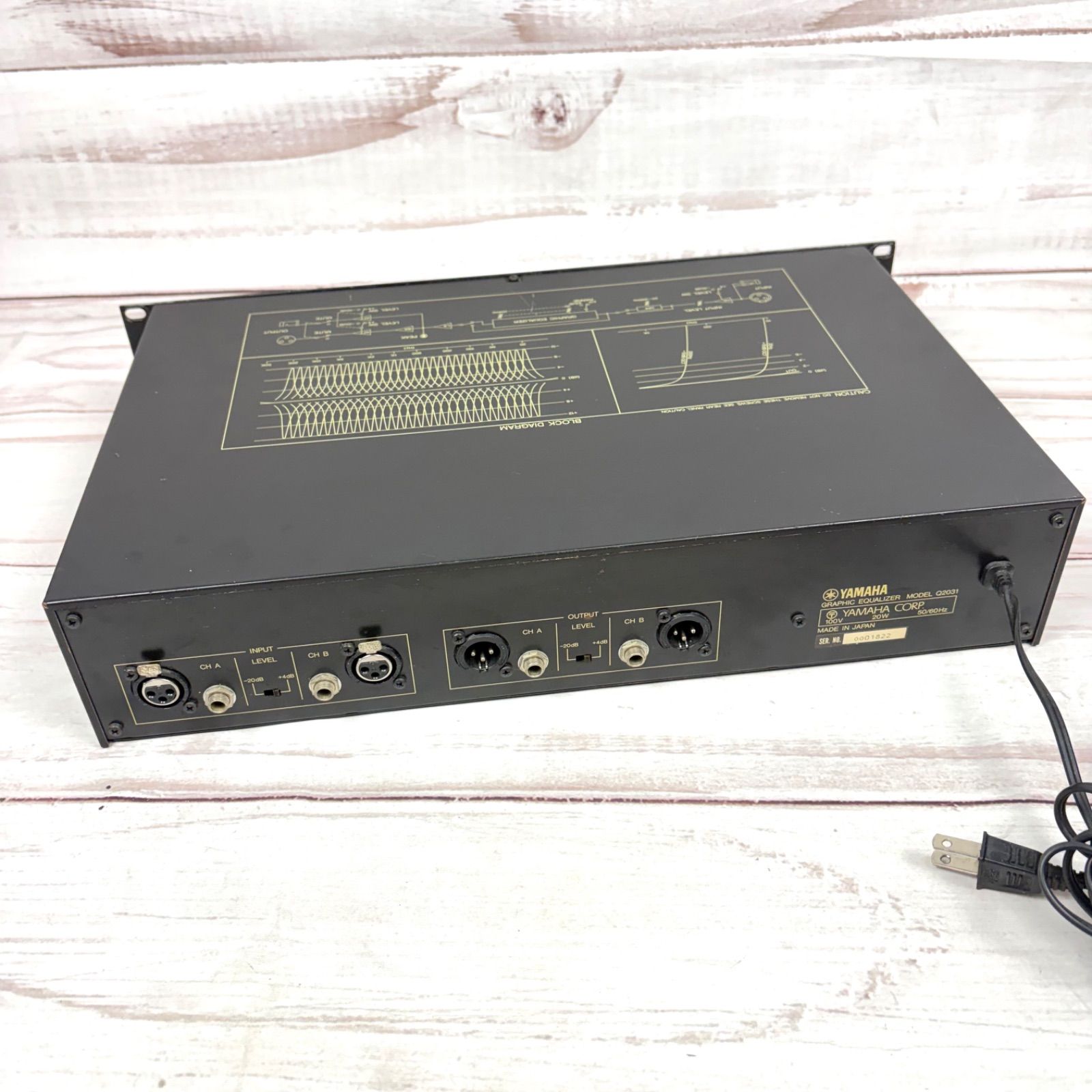 YAMAHA Q2031 グラフィックイコライザー C】 YAMAHA Q2031