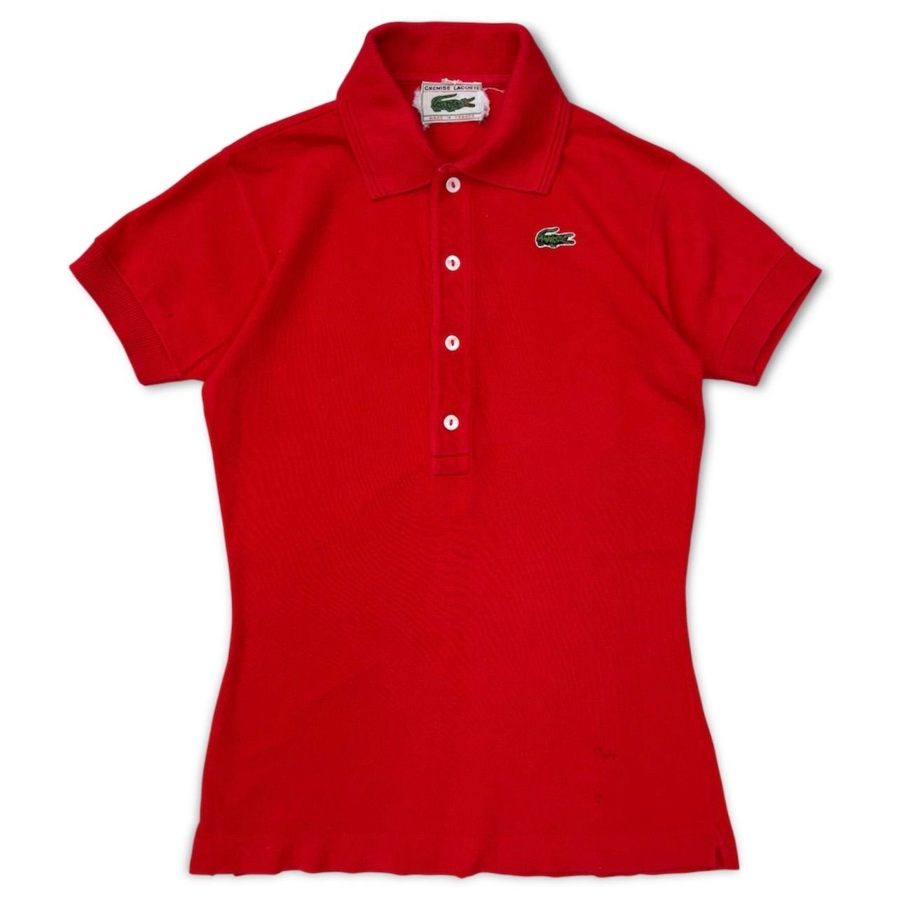 【フレラコ】70s LACOSTE ラコステ　ポロシャツ　フレラコ　フランス製　レディース