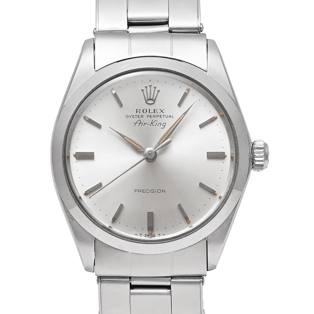 1964年前後 ROLEX エアキング Ref.5500 シルバー アンティーク品 メンズ 腕時計