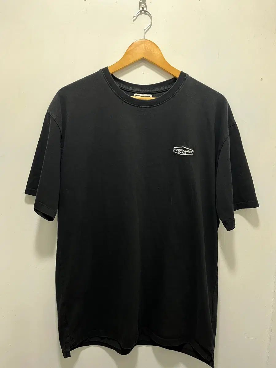 WOOYOUNGMI ウーヨンミ ブラック 半袖 Tシャツ