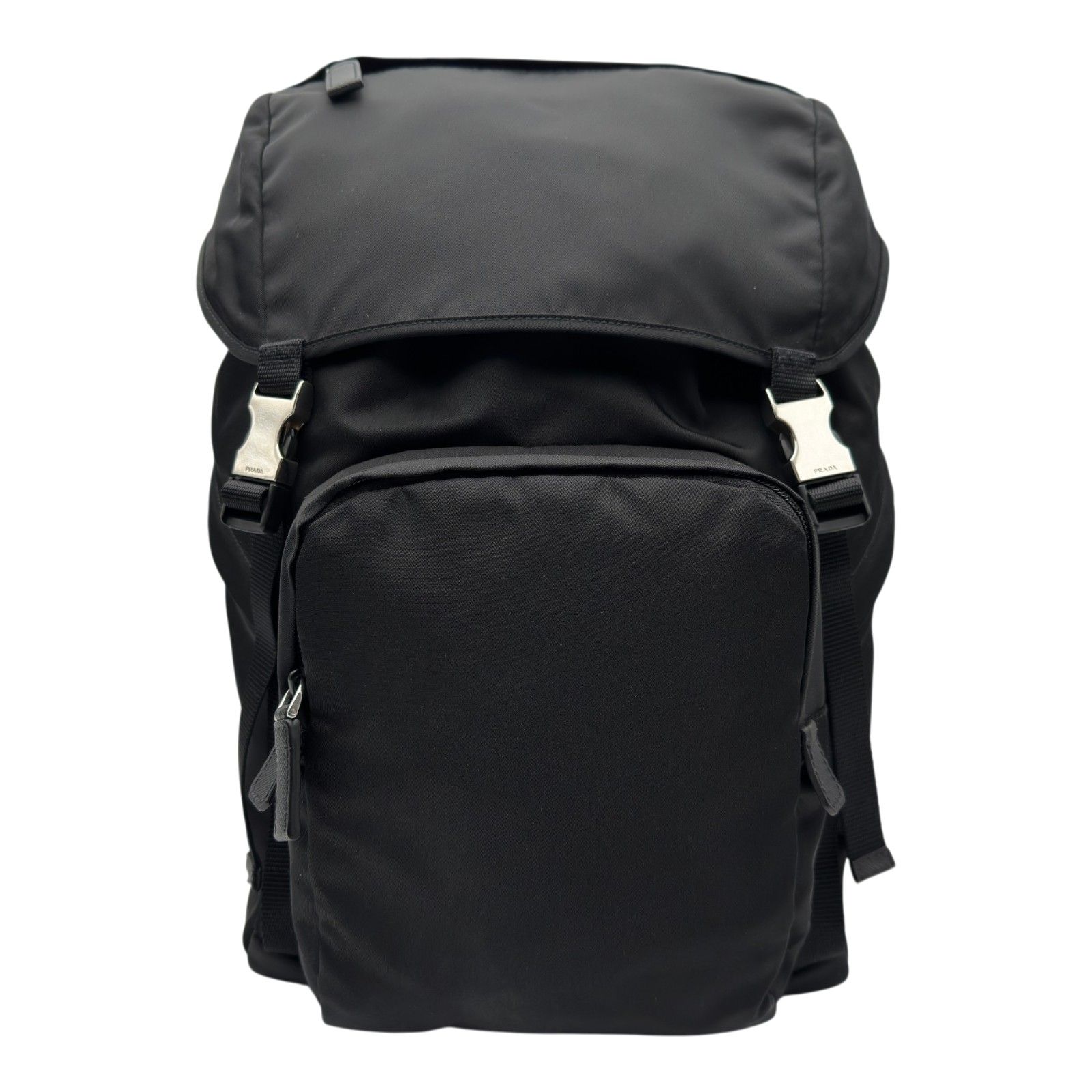 プラダ PRADA Re-Nylon サフィアーノリュックサック 2VZ135 ブラック ナイロン メンズ リュック・デイパック 108,350円