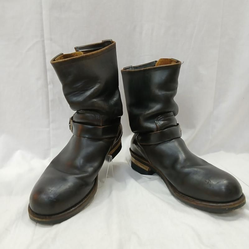 レッドウィング PT91 プリント 2268 エンジニア ブラッククローム スチールトゥ ブーツ メンズ US：9 ISItems【USED】【古着】【中古】50159979