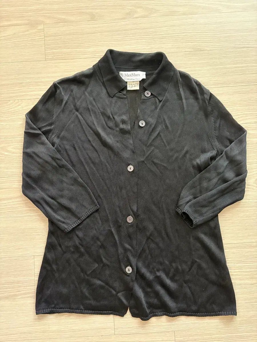 Maxmara マックスマーラ 夏 麻 カーディガン S
