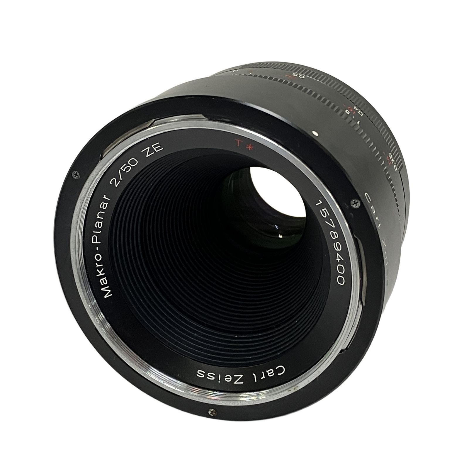 カールツァイス Makro-Planar T* 2/50 ZE 50mm F2 キヤノンEFマウント ハーフマクロ 単焦点 中古T11254023