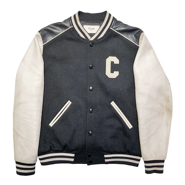 美品　セリーヌ クラシック テディジャケット 2V56D896C 44 エディ CELINE セリーヌ クラシック テディ ジャケット 2V56D896C メンズ