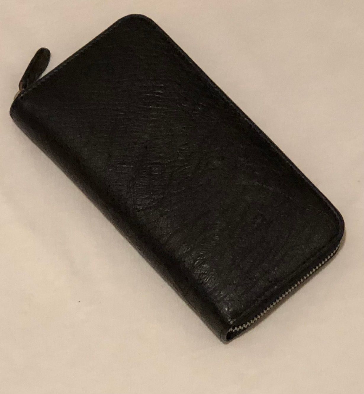 新品✨ 牛革 象型押し 長財布 エレファント調 ラウンドファスナー 本革 大容量
