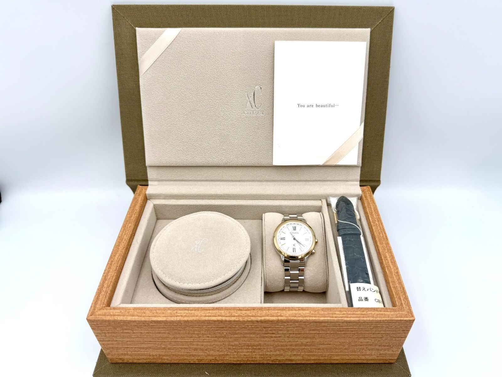 シチズン クロスシー mi-mollet コラボ 限定品 大草直子 N8-4-25