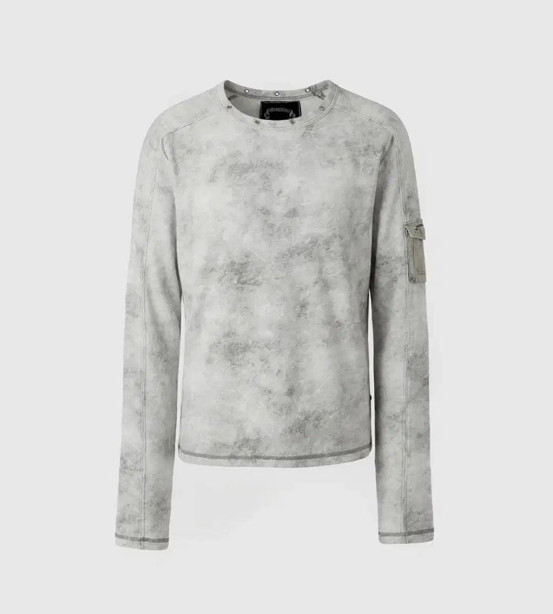 BADBLOOD バッドブラッド Viper Cotton Rib Round Neck Long S